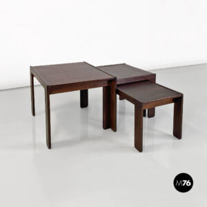 Tavoli da caffè 777 di Afra e Tobia Scarpa per Cassina, 1960 ca.