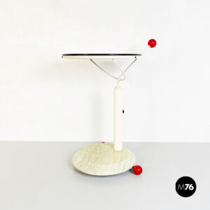 Carrello girevole in metallo, 1980 ca.