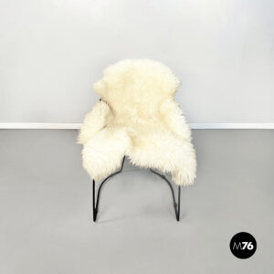 Pelliccia di pecora per sedute, 1970 ca.