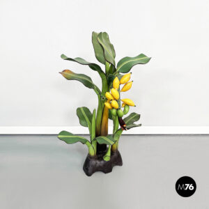 Scultura in legno colorato, 1950 ca.