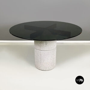 Tavolo da pranzo Paracarro di Giovanni Offredi per Saporiti Italia, 1970 ca.