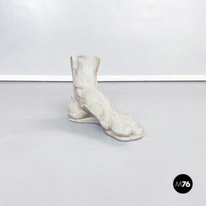 Scultura di piede in gesso, 1990 ca.