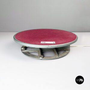 Espositore girevole in metallo e tessuto, 1970 ca.