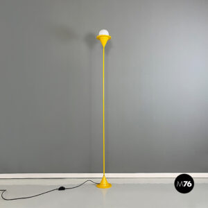 Lampada da terra gialla, 1980 ca.