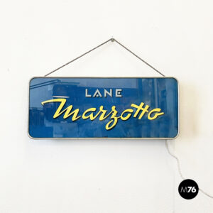 Insegna luminosa da parete di Marzotto, 1990 ca.