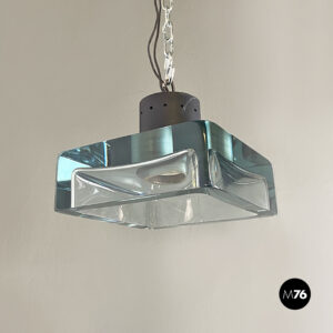 Lampadario di Flavio Poli per Seguso, 1960 ca.