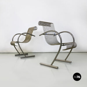 Sedie Sing Sing Sing di Shiro Kuramata per XO Parigi, 1980 ca.