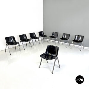 Sedie Modus SM 203 di Osvaldo Borsani per Tecno, 1980 ca.