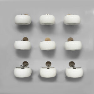 Applique Omega di Vico Magistretti per Artemide, 1970 ca.