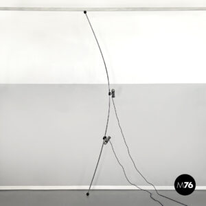 Lampada da terra Molla di Cesare Leonardi e Franca Stagi per Lumenform, 1970 ca.