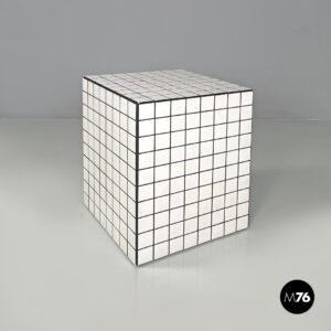 Tavolo da caffè in gres bianco, 2023