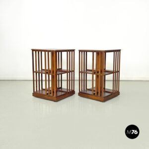 Librerie girevoli in legno, 1990 ca.