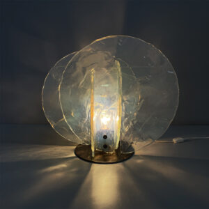 Lampada da tavolo 335 di Carlo Nason per Mazzega, 1970 ca.