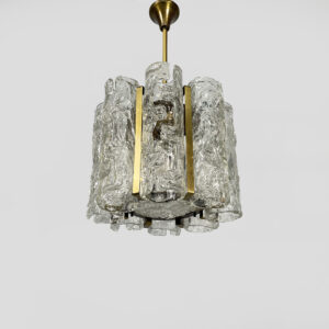 Lampadario di Carlo Nason per Mazzega, 1970 ca.