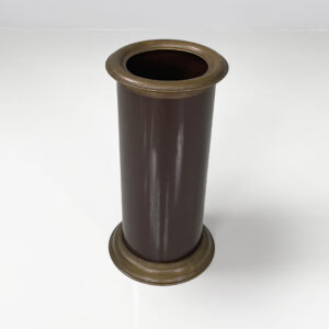 Portaombrelli in bronzo e metallo, 1950 ca.