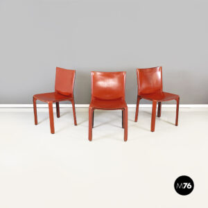 Sedie CAB 412 di Mario Bellini per Cassina, 1980 ca.