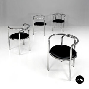 Sedie Locus Solus di Gae Aulenti per Poltronova, 1960 ca.