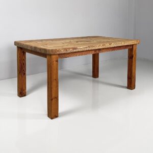 Tavolo da pranzo in legno, 1960 ca.