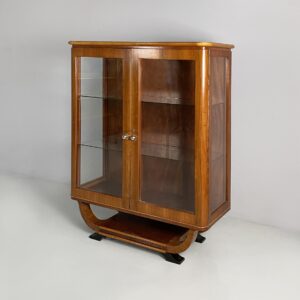 Vetrina in legno e vetro, 1930 ca.