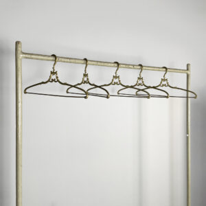 Appendiabiti in ottone, 1930 ca.