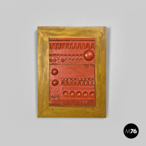 Quadro scultura di Carlos Carlè, 1974