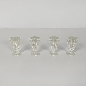 Bicchieri in vetro, 1930 ca.