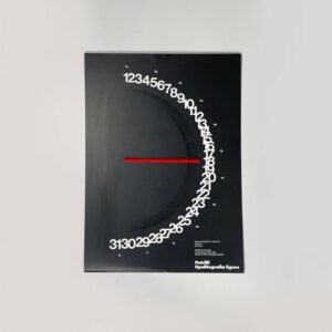 Calendario perpetuo Meridiana di Giulio Confalonieri per Studio Paolo Nava, 1970 ca.