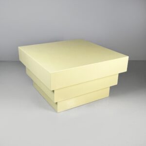 Piedistallo in legno giallo chiaro, 1980 ca.