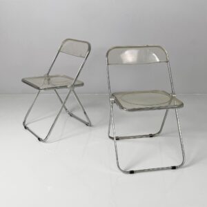 Sedie Plia di Giancarlo Piretti per Anonima Castelli, 1970 ca.