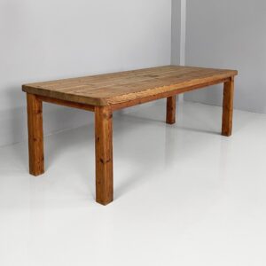 Tavolo da pranzo in legno, 1960 ca.