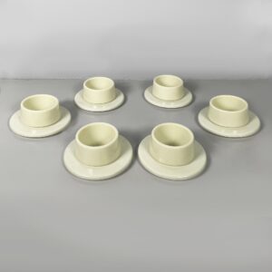 Ciotole e piatti da tavola di Angelo Mangiarotti, 1970 ca.