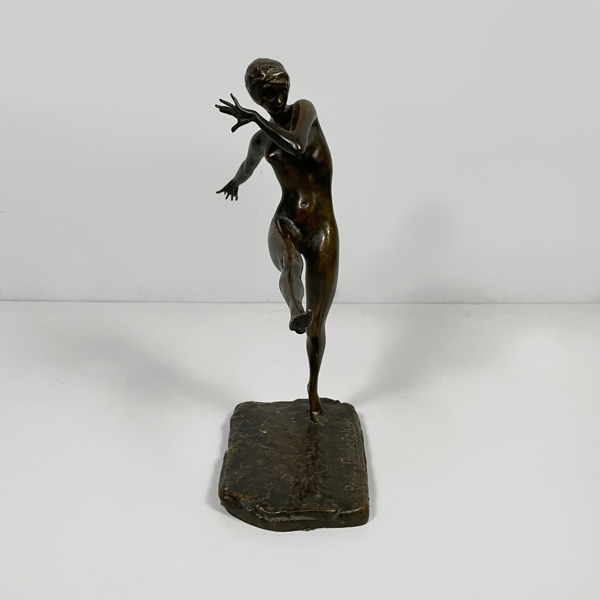 Scultura Ballerina di Paolo Troubetzkoy, inizio 1900 ca.
