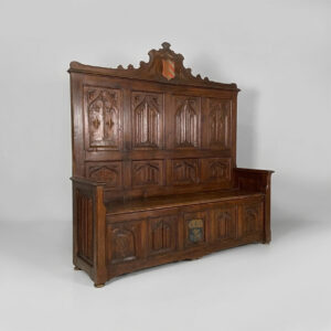 Cassapanca in legno, 1930 ca.