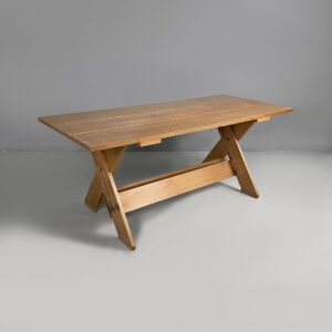 Tavolo da pranzo Crate di Gerrit Rietveld per Cassina, 1980 ca.