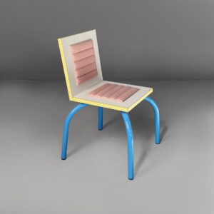 Sedia Riviera di Michele de Lucchi per Memphis, 1981