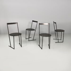 Sedie Musme di Emilio Nanni per Fly Line, 1980 ca.