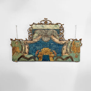 Decoro antico in legno, 1800 ca.
