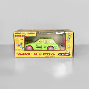Modellino automobile Simpson Car Elettrica di RE.EL Toys, 1990 ca.