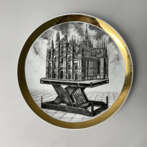 Piatto decorativo di Fornasetti, 1975