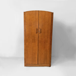 Armadio con specchio in legno, 1930 ca.