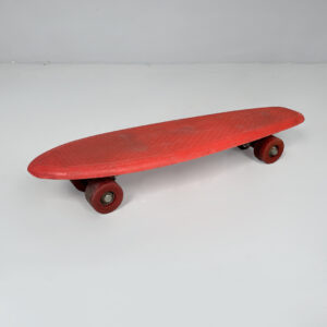 Skateboard in plastica e metallo di Roller Derby, 1970 ca.