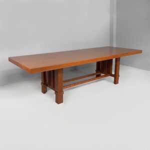 Tavolo da pranzo 608 Taliesin 2 di Frank Llyod Wright per Cassina, 1980 ca.