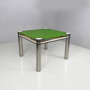 Tavolo da gioco Poker di Joe Colombo per Zanotta, 1970 ca.