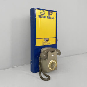Telefono pubblico SIP da parete, 1960 ca.