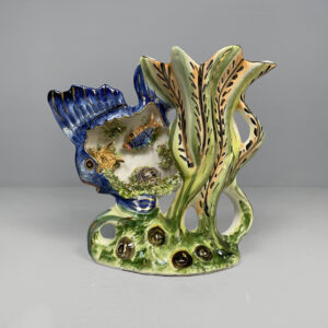 Vaso in ceramica smaltata, 1960 ca.