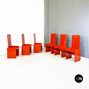 Sedie Kazuki di Kazuhide Takahama per Simon Gavina, 1970 ca.