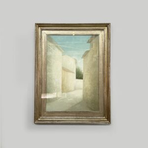 Quadro Paesaggio a Corfino, 1977