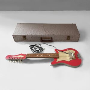 Chitarra elettrica giocattolo, 1980 ca.