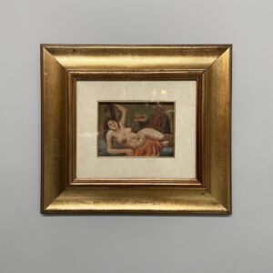 Quadro ad olio su cartone, 1974